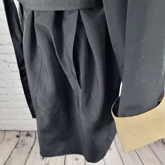 Misty Harbor Black Buttoned Removable Body Warmer Liner Hooded Jacket Size 3X - Picture 10 of 16